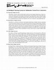 Research paper thumbnail of An Intelligent Tutoring System for Multimedia Virtual Power Laboratory