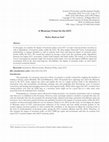 Research paper thumbnail of A Monetary Union for the GCC