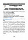 Research paper thumbnail of Réponse du soja (Glycine max L.) à des doses croissantes du DAP et Urée au Sud-Kivu, RD Congo