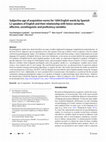 Research paper thumbnail of Subjective age of acquisition norms for 1604 English words by Spanish L2 speakers of English and their relationship with lexico-semantic, affective, sociolinguistic and proficiency variables