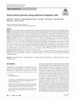 Research paper thumbnail of Oocyte retrieval outcomes among adolescent transgender males