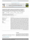 Research paper thumbnail of Geographically weighted regression and geostatistical techniques to construct the geogenic radon potential map of the Lazio region: A methodological proposal for the European Atlas of Natural Radiation