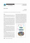 Research paper thumbnail of Spor ve Turizm