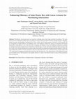 Research paper thumbnail of Enhancing Efficiency of Solar Heater Box with Linear Actuator for Maximizing Solarization