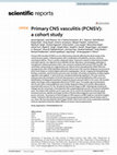 Research paper thumbnail of Primary CNS vasculitis (PCNSV): a cohort study