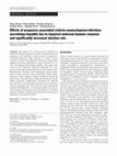 Research paper thumbnail of Effects of pregnancy-associated Listeria monocytogenes infection: necrotizing hepatitis due to impaired maternal immune response and significantly increased abortion rate