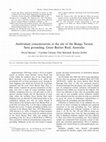 Research paper thumbnail of Antifoulant concentrations at the site of the Bunga Teratai Satu grounding, Great Barrier Reef, Australia