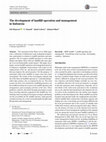 Research paper thumbnail of The development of landfill operation and management in Indonesia