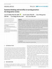 Research paper thumbnail of Systems thinking and incivility in nursing practice: An integrative review