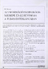 Research paper thumbnail of Az információtechnológia szerepe és lehetőségei a tudás értékláncában