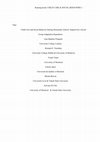 Research paper thumbnail of Early Nonparental Care and Social Behavior in Elementary School: Support for a Social Group Adaptation Hypothesis