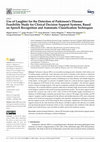 Research paper thumbnail of Use of Laughter for the Detection of Parkinson’s Disease: Feasibility Study for Clinical Decision Support Systems, Based on Speech Recognition and Automatic Classification Techniques