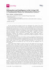 Research paper thumbnail of Information and Intelligence in the Living Cell: A Fundamental Hiatus for Information Science?