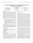 Research paper thumbnail of The Volatility of Weak Ties : Co-evolution of Selection and Influence in Social Networks