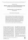 Research paper thumbnail of Rethinking Affects of Care through Power. An Introduction