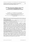 Research paper thumbnail of Exploring the characteristics, motivation, challenges, and support system of female social entrepreneurs in Nigeria