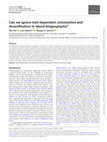 Research paper thumbnail of Can we ignore trait-dependent colonization and diversification in island biogeography?