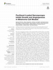 Research paper thumbnail of Paclitaxel-Loaded Nanosponges Inhibit Growth and Angiogenesis in Melanoma Cell Models