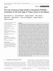 Research paper thumbnail of The Late Cretaceous Klepa basalts in Macedonia (FYROM)-Constraints on the final stage of Tethys closure in the Balkans