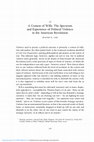 Research paper thumbnail of A Contest of Wills: The Spectrum and Experience of Political Violence in the American Revolution