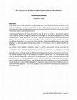 Research paper thumbnail of The Quranic Guidance for International Relations