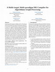 Research paper thumbnail of A Multi-target, Multi-paradigm DSL Compiler for Algorithmic Graph Processing