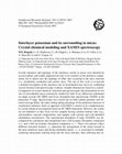 Research paper thumbnail of Interlayer potassium and its surrounding in micas: Crystal chemical modeling and XANES spectroscopy