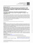 Research paper thumbnail of BioProfiling.jl: Profiling biological perturbations with high-content imaging in single cells and heterogeneous populations