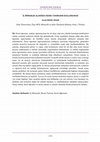 Research paper thumbnail of İÇ MİMARLIK ALANINDA NESNE TANIMANIN KULLANILMASI