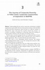 Research paper thumbnail of The Journey of Corporate Diversity in Tribal Times: Corporate Communities of Aspiration in MAPFRE