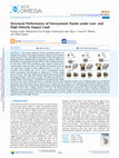 Research paper thumbnail of Structural Performance of Ferrocement Panels under Low-and High-Velocity Impact Load