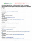 Research paper thumbnail of Circulating cell-free mitochondrial DNA levels and glucocorticoid receptor sensitivity in combat-related PTSD