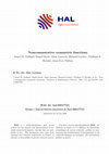 Research paper thumbnail of Noncommutative symmetric functions