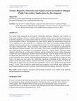 Research paper thumbnail of Gender Disparity, Education and Empowerment in Southern Ethiopia Public Universities: Implications for Development