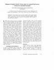 Research paper thumbnail of Response of monitor lizards (Varanus spp.) to a repeated food source; evidence for association learning?