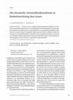 Research paper thumbnail of Het chronische-vermoeidheidssyndroom en betekenisverlening door artsen