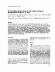 Research paper thumbnail of X-linked sideroblastic anemia and ataxia: linkage to phosphoglycerate kinase at Xq13