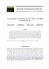 Research paper thumbnail of Constructing Multivariate Survival Trees: The MST Package for R