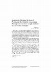 Research paper thumbnail of Incident in Messina: Letters of Ferdinand the Catholic concerning Portuguese <i>converses </i>caught on their way to Constantinople