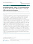 Research paper thumbnail of Antihyperlipidemic effects of Pleurotus ostreatus (oyster mushrooms) in HIV-infected individuals taking antiretroviral therapy