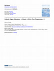 Research paper thumbnail of Catholic Higher Education: A Culture in Crisis. Five Perspectives - V