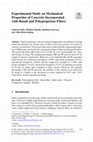 Research paper thumbnail of Experimental Study on Mechanical Properties of Concrete Incorporated with Basalt and Polypropylene Fibers