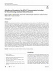 Research paper thumbnail of Attitudes and Perception of the REFLECT Communication Curriculum for Clinical Oncology Graduate Medical Education