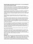 Research paper thumbnail of Diversity, Equity, and Inclusion in the Fire Service -Are we providing the correct antidiscrimination training