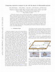 Research paper thumbnail of Connecting cooperative transport by ants with the physics of active swimmers