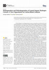 Research paper thumbnail of Hydrogenation and Dehydrogenation of Liquid Organic Hydrogen Carriers: A New Opportunity for Carbon-Based Catalysts