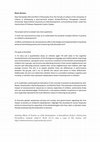 Research paper thumbnail of Post doctoral Research project Spiraling Effects of Poverty on Child Development A Neuroethical Study short version