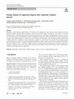 Research paper thumbnail of Energy analysis of sugarcane bagasse after enzymatic catalysis process