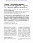 Research paper thumbnail of EBF1 and Pax5 safeguard leukemic transformation by limiting IL-7 signaling, Myc expression, and folate metabolism