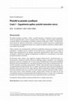 Research paper thumbnail of Pożytki w prawie cywilnym Część I -Zagadnienia ogólne, pożytki naturalne rzeczy